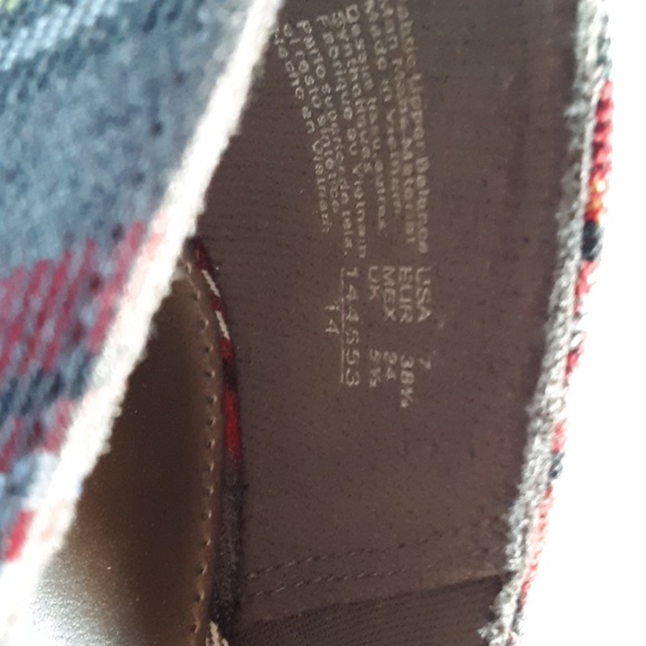 Fioni gray plaid platform heels - Picture 8 of 8